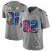 Las Vegas Raiders #82 Jason Witten Nike Multi-Color 2020 NFL Crucial Catch NFL Jersey Greyheather