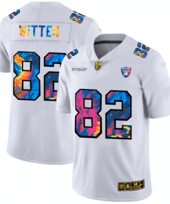 Las Vegas Raiders #82 Jason Witten White Nike Multi-Color 2020 NFL Crucial Catch Limited NFL Jersey