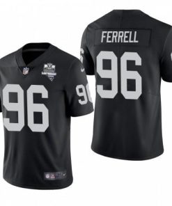 Las Vegas Raiders #96 Clelin Ferrell Nike 2020 Inaugural Season Vapor Limited NFL Jersey Black