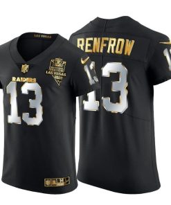 Las Vegas Raiders #13 Hunter Renfrow Nike Black Edition Vapor Untouchable Elite NFL Jersey