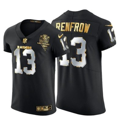 Las Vegas Raiders #13 Hunter Renfrow Nike Black Edition Vapor Untouchable Elite NFL Jersey