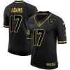 Las Vegas Raiders #17 Davante Adams Nike 2020 Salute To Service Golden Limited NFL Jersey Black