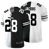 Las Vegas Raiders #28 Josh Jacobs Black V White Peace Split Nike Vapor Untouchable Limited NFL Jersey