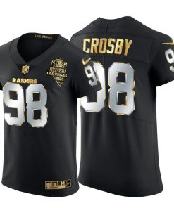 Las Vegas Raiders #98 Maxx Crosby Nike Black Edition Vapor Untouchable Elite NFL Jersey