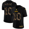 Los Angeles Chargers #10 Justin Herbert Black Nike Flocked Lightning Vapor Limited NFL Jersey