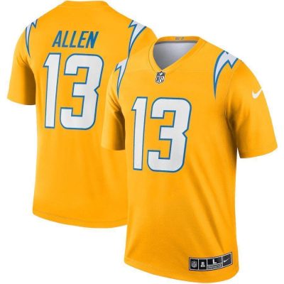 Los Angeles Chargers #13 Keenan Allen Nike Gold Inverted Legend Jersey