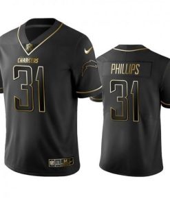 Los Angeles Chargers #31 Adrian Phillips Stitched NFL Vapor Untouchable Limited Black Golden Jersey