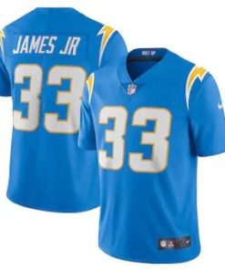 Los Angeles Chargers #33 Derwin James Jr Nike Powder Blue 2020 Vapor Limited Jersey