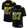 Los Angeles Chargers #97 Joey Bosa Black Nike Golden Sequin Vapor Limited NFL Jersey