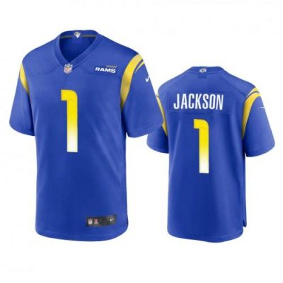 Los Angeles Rams #1 Desean Jackson Nike Game NFL Jersey - Royal