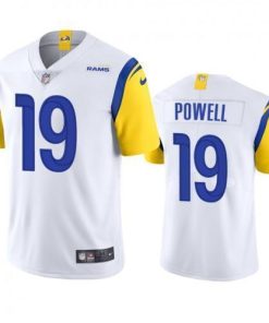 Los Angeles Rams #19 Brandon Powell Nike Alternate Vapor Limited NFL Jersey - White