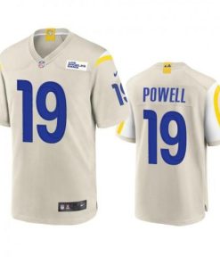 Los Angeles Rams #19 Brandon Powell Nike Game NFL Jersey - Bone