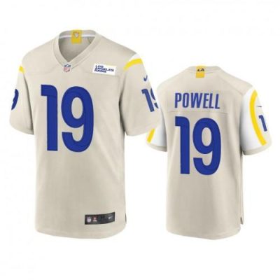 Los Angeles Rams #19 Brandon Powell Nike Game NFL Jersey - Bone