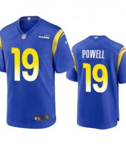 Los Angeles Rams #19 Brandon Powell Nike Game NFL Jersey - Royal