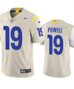 Los Angeles Rams #19 Brandon Powell Nike Vapor Limited NFL Jersey - Bone