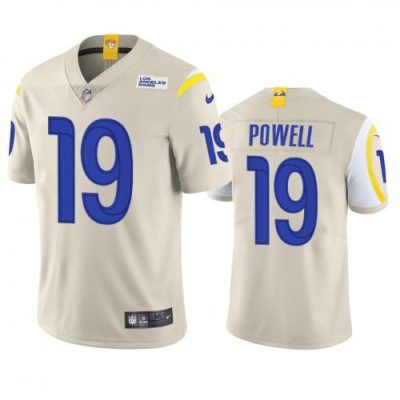 Los Angeles Rams #19 Brandon Powell Nike Vapor Limited NFL Jersey - Bone