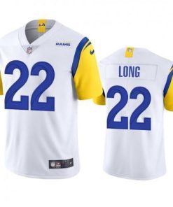 Los Angeles Rams #22 David Long Nike Alternate Vapor Limited NFL Jersey - White