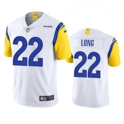 Los Angeles Rams #22 David Long Nike Alternate Vapor Limited NFL Jersey - White