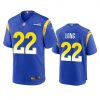 Los Angeles Rams #22 David Long Nike Game NFL Jersey - Royal