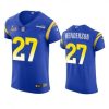 Los Angeles Rams #27 Darrell Henderson Super Bowl LVI Patch Nike Vapor Elite Player NFL Jersey - Royal