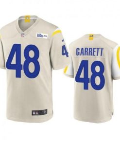 Los Angeles Rams #48 Chris Garrett Nike Game NFL Jersey - Bone