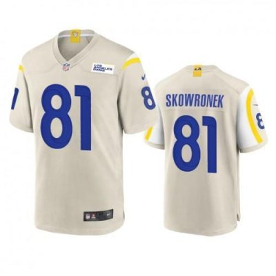 Los Angeles Rams #81 Ben Skowronek Nike Game NFL Jersey - Bone