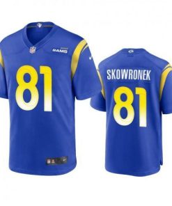 Los Angeles Rams #81 Ben Skowronek Nike Game NFL Jersey - Royal