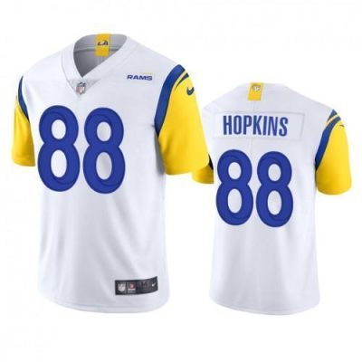 Los Angeles Rams #88 Brycen Hopkins Nike Alternate Vapor Limited NFL Jersey - White