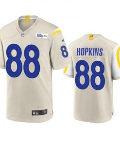 Los Angeles Rams #88 Brycen Hopkins Nike Game NFL Jersey - Bone
