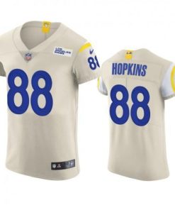 Los Angeles Rams #88 Brycen Hopkins Nike Vapor Elite Player NFL Jersey - Bone