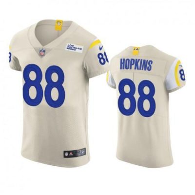 Los Angeles Rams #88 Brycen Hopkins Nike Vapor Elite Player NFL Jersey - Bone