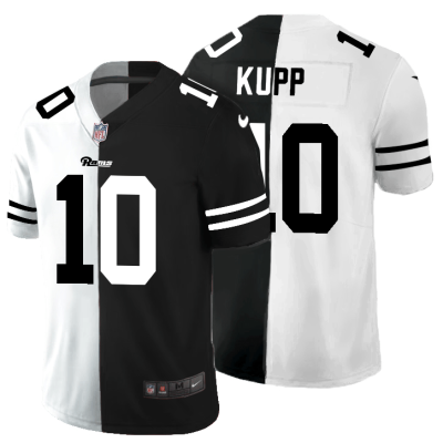Los Angeles Rams #10 Cooper Kupp Black V White Peace Split Nike Vapor Untouchable Limited NFL Jersey