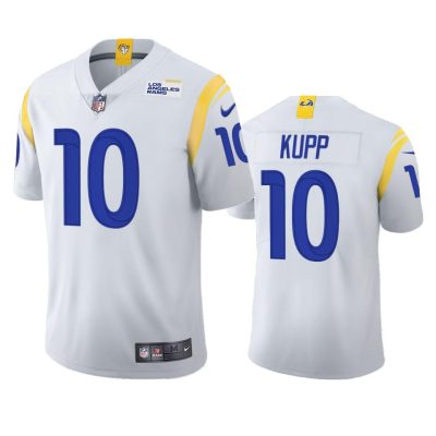 Los Angeles Rams #10 Cooper Kupp Nike Vapor Limited NFL Jersey - White