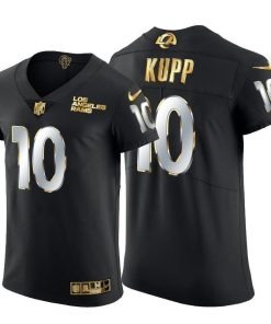 Los Angeles Rams #10 Cooper Kupp Nike Black Edition Vapor Untouchable Elite NFL Jersey