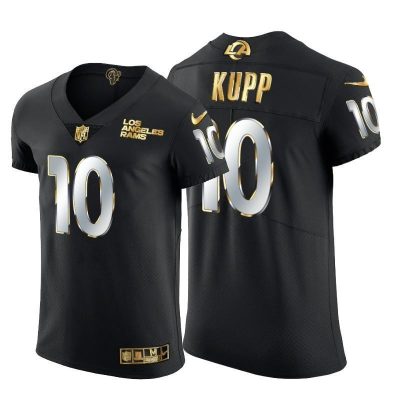 Los Angeles Rams #10 Cooper Kupp Nike Black Edition Vapor Untouchable Elite NFL Jersey