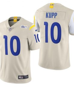 Los Angeles Rams #10 Cooper Kupp Nike Bone 2020 Vapor Untouchable Limited NFL Jersey