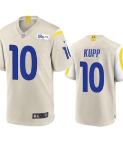 Los Angeles Rams #10 Cooper Kupp Nike Game NFL Jersey - Bone