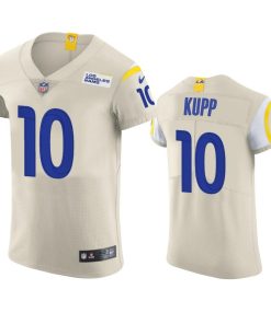 Los Angeles Rams #10 Cooper Kupp Nike Vapor Elite Player NFL Jersey - Bone