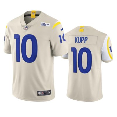 Los Angeles Rams #10 Cooper Kupp Nike Vapor Limited NFL Jersey - Bone