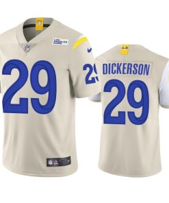 Los Angeles Rams #29 Eric Dickerson Nike Vapor Limited NFL Jersey - Bone