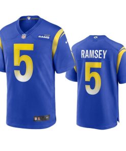 Los Angeles Rams #5 Jalen Ramsey Nike Game NFL Jersey - Royal