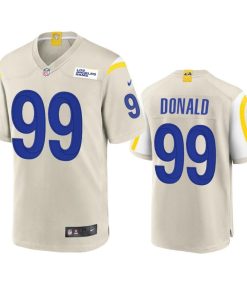 Los Angeles Rams #99 Aaron Donald Nike Game NFL Jersey - Bone