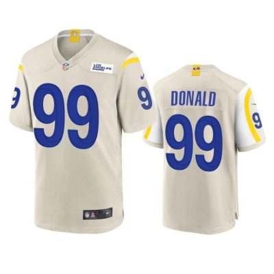 Los Angeles Rams #99 Aaron Donald Nike Game NFL Jersey - Bone