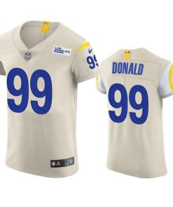 Los Angeles Rams #99 Aaron Donald Nike Vapor Elite Player NFL Jersey - Bone
