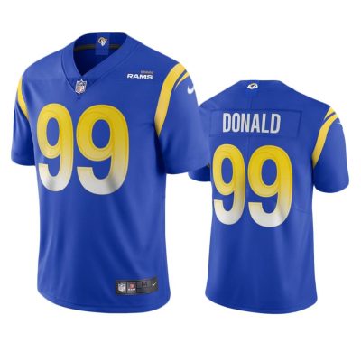 Los Angeles Rams #99 Aaron Donald Nike Vapor Limited NFL Jersey - Royal