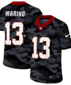Miami Dolphins #13 Dan Marino Nike 2020 Black CAMO Vapor Untouchable Limited Stitched NFL Jersey