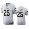 Miami Miami Dolphins #25 Xavien Howard Nike White Golden Edition Vapor Limited NFL 100 Jersey