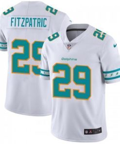 Miami Miami Dolphins #29 Minkah Fitzpatrick Nike White Team Logo Vapor Limited NFL Jersey