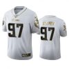 Minnesota Vikings #97 Everson Griffen Nike White Golden Edition Vapor Limited NFL 100 Jersey