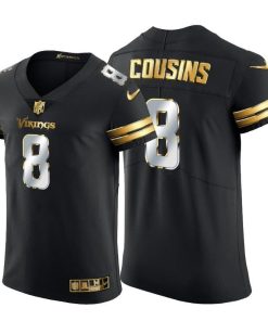 Minnesota Vikings #8 Kirk Cousins Nike Black Edition Vapor Untouchable Elite NFL Jersey